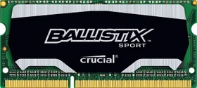 Crucial Ballistix SO-DIMM 4GB, DDR3L-1600, CL9-9-9-24