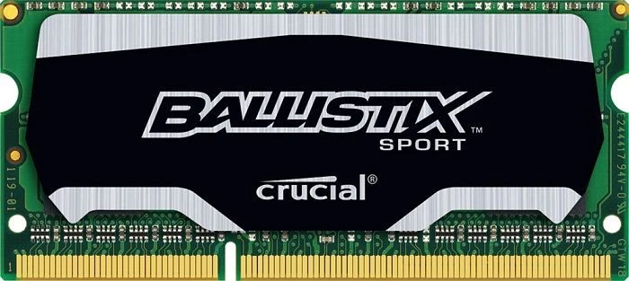 Crucial Ballistix SO-DIMM 4GB, DDR3L-1600, CL9-9-9-24