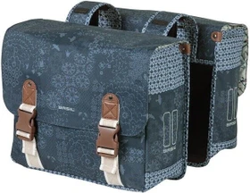 Basil Boheme Doppeltasche Gepäcktasche blau