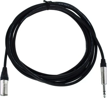 Sommer Cable Stage 22 Highflex SGN4 schwarz 5.0m