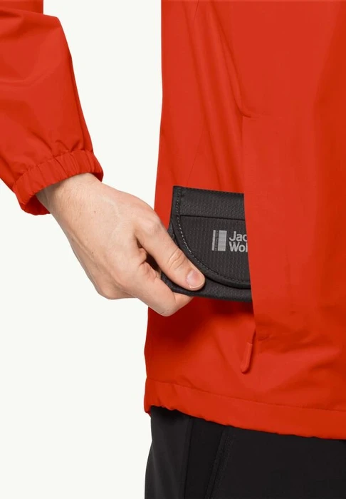 Jack Wolfskin Stormy Point 2L Funktionsjacke strong red (Herren)