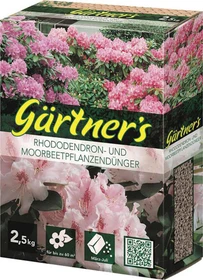 Gärtner's Rhododendron und Moorbeetpflanzendünger, 2.5kg