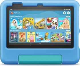Amazon Fire 7 KFQUWI 2022, ohne Werbung, blau, 16GB, Kids Edition