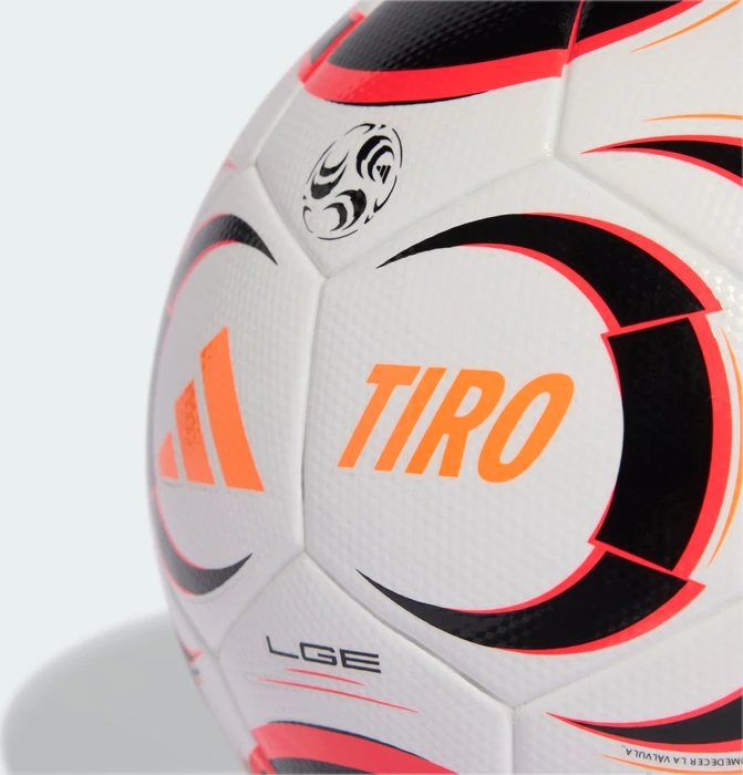 adidas Tiro League Fußball white/black/lucid red