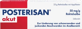 Posterisan akut Rektalsalbe, 25g