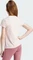adidas Essentials Big Logo Cotton T-Shirt kurzarm sandy pink/white (Junior) Vorschaubild