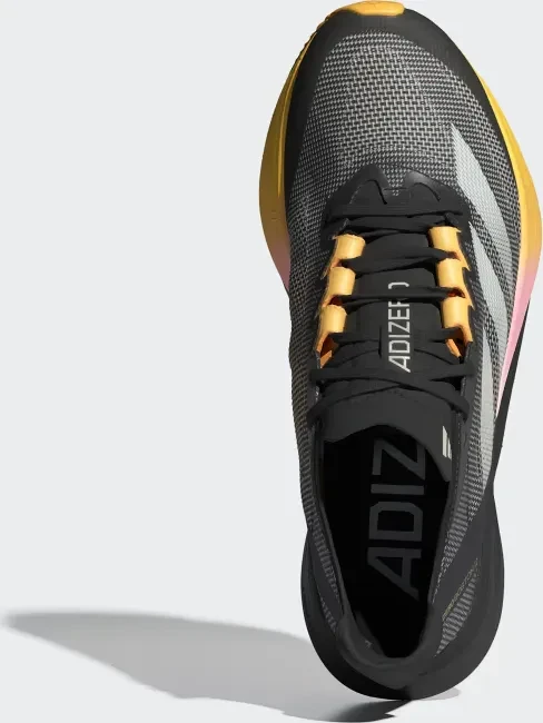 adidas Adizero Boston 12 core black/zero metallic/spark (Damen)
