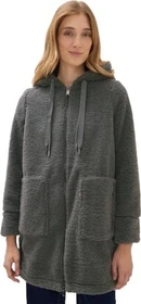 CECIL Teddy mit Kapuze Mantel pastel olive (Damen)