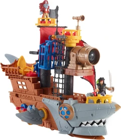 Mattel Fisher-Price - Imaginext - Haimaul-Piratenschiff