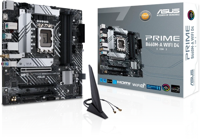 ASUS Prime B660M-A WIFI D4-CSM (Intel 1700)