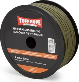 Tuff Rope Paracord 550 Precut Reepschnur 4mm army green