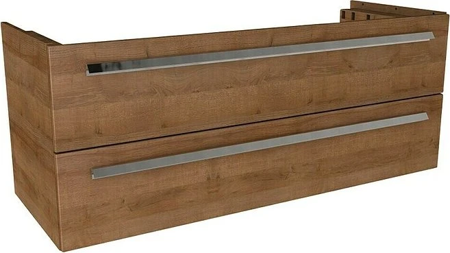 Lanzet K1 Waschtischunterschrank 119.2x44.3x48.3cm, Berg Eiche