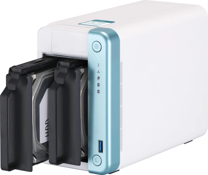 QNAP Turbo Station TS-251D-2G, 2GB RAM, 1x RJ-45 1000Base-T, 2x USB-A 3.0