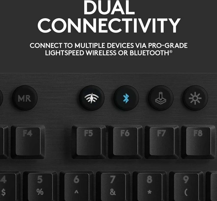 Logitech G915 Lightspeed, GL Tactile, USB/Bluetooth, DE