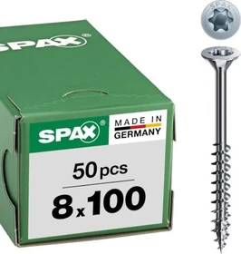 Spax WIROX A9J 4CUT T-STAR plus T40 Universalschraube, 8x100mm, 50 Stück