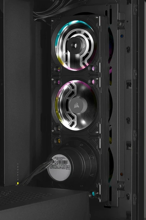 Corsair iCue 5000D RGB Hydro X, schwarz, Glasfenster