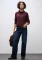 Street One Stehkragen Pullover wildberry red (Damen) Vorschaubild