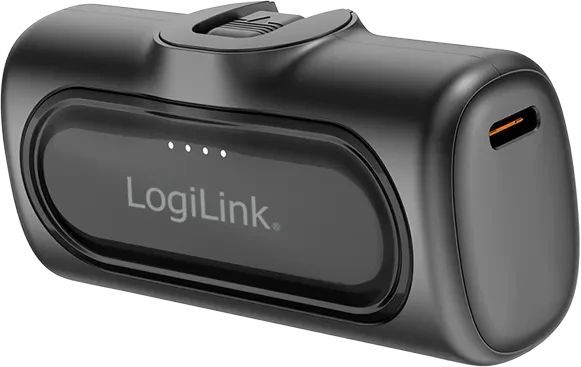 LogiLink Powerbank 2x USB-C 5000mAh schwarz