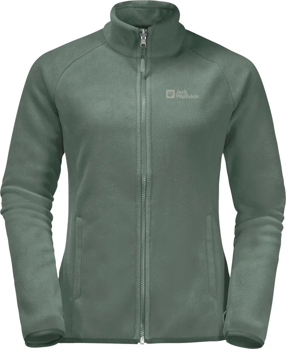 Jack Wolfskin Moonrise FZ Funktionsjacke hedge green (Damen)