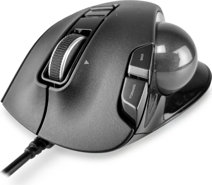 Elecom EX-G M-XT3URBK Trackball schwarz, Rechtshänder, USB-A