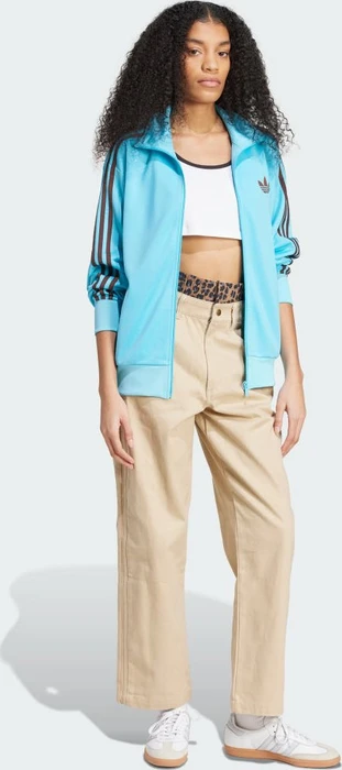 adidas Adicolor Classics Loose Firebird Originals Trainingsjacke blue glow/auburn (Damen)