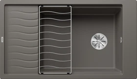 Blanco Elon XL 8 S InFino Becken reversibel vulkangrau