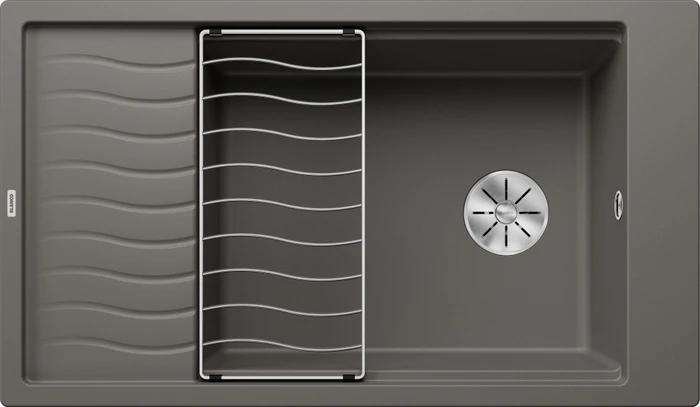 Blanco Elon XL 8 S InFino Becken reversibel vulkangrau