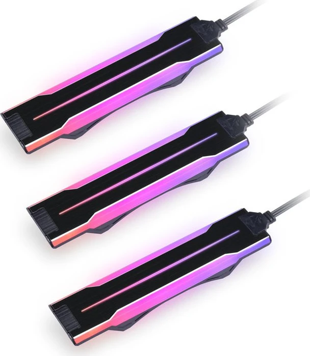 Lian Li Side ARGB Kit für Lian Li GA ll Trinity Performance 360 AIO/Lian Li Uni Fan P28, LED-Streifen, schwarz