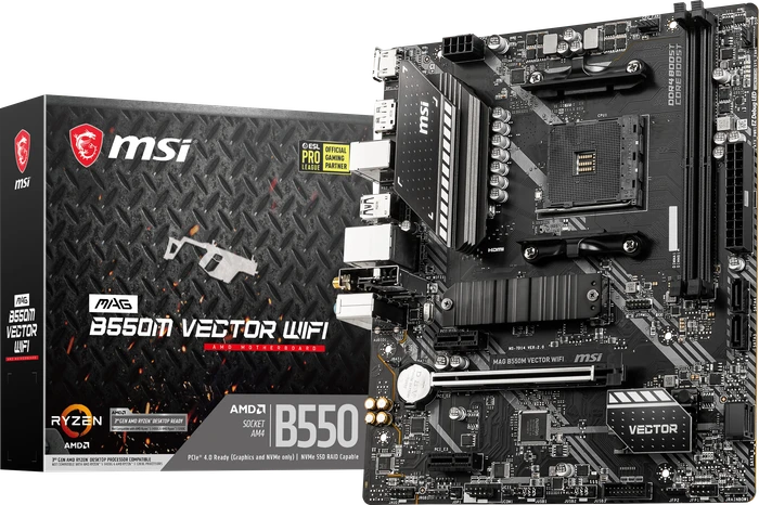 MSI MAG B550M Vector WIFI (AMD AM4)