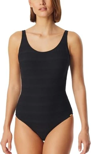 Schiesser Aqua Badeanzug schwarz (Damen)