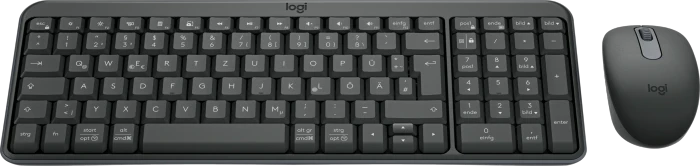 Logitech MK250 Compact Wireless Combo Graphite, Bluetooth, DE
