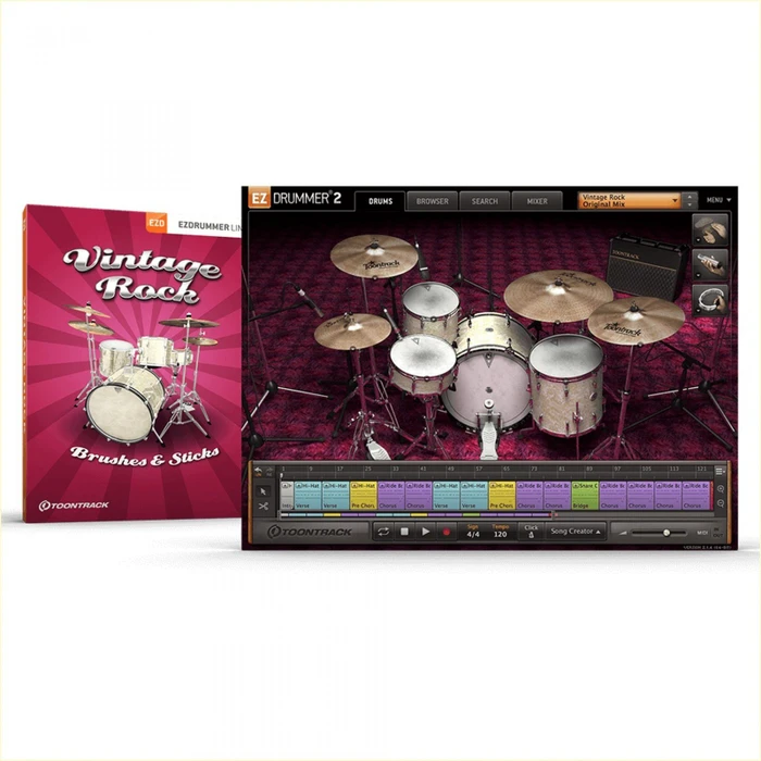 Toontrack Vintage Rock EZX (deutsch) (PC/MAC)