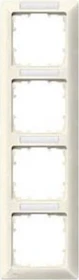 Siemens DELTA line Rahmen 4-Fach, 293x80mm, elektroweiß