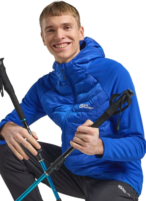 Jack Wolfskin Routeburn Pro Hybrid Funktionsjacke vibrant blue (Herren)