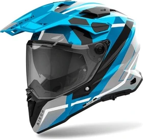 Airoh Commander 2 Mavick grau/blau/schwarz