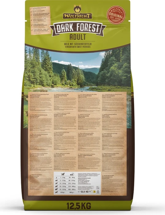 Wolfsblut Dark Forest Adult, 12.50kg