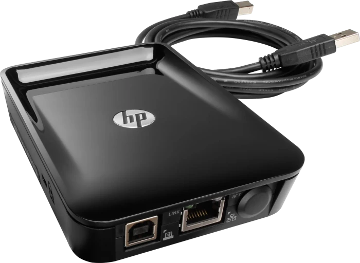HP JetDirect, USB/LAN