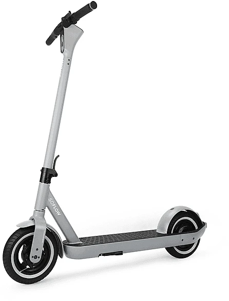 SoFlow SO ONE PRO Elektro-Roller silbergrau 22km/h