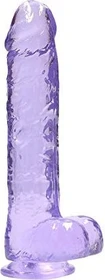 Shots Toys RealRock Crystal Clear Dildo 9"