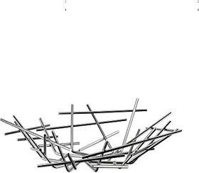 Alessi Blow Up Obstschale