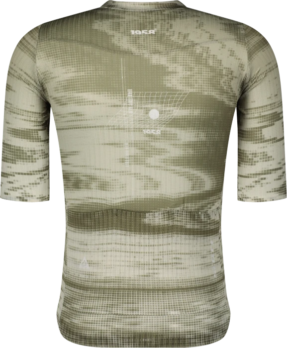 Scott Unlimited SL Trikot kurzarm cotton white/hay green (Herren)