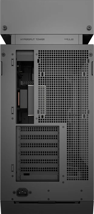 DeepCool CL6600, schwarz/braun, Glasfenster