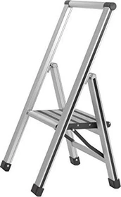 Wenko Aluminium Haushaltsleiter, 1 Stufen