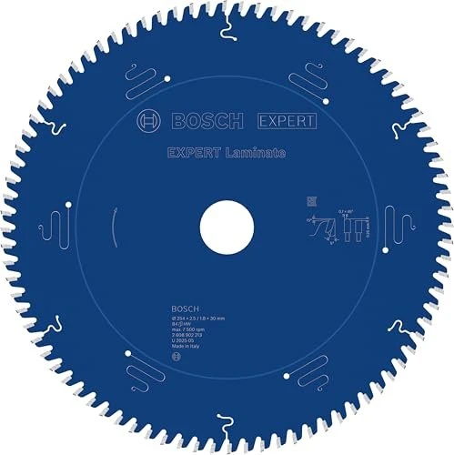 Bosch Professional Expert Laminate Kreissägeblatt 84Z, 254x1.8x30mm, 1 Stück
