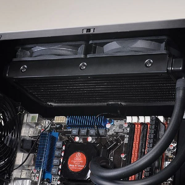 Lian Li PC-D600WB schwarz, Acrylfenster