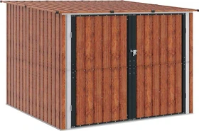 vidaXL Fahrradgarage Gartenschrank braun