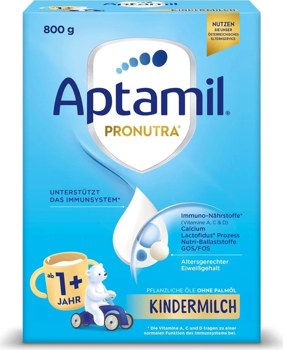 Milupa Aptamil Pronutra Kindermilch 1+ Pulver, 800g