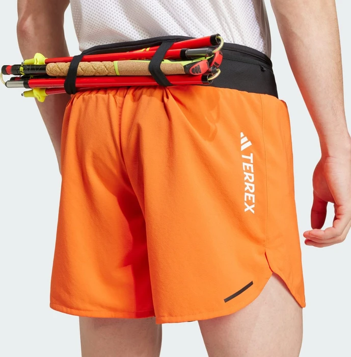 adidas Terrex Agravic Trail Laufhose kurz semi impact orange/black (Herren)