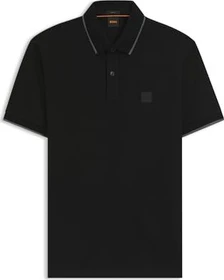 Hugo Boss Passertip Poloshirt kurzarm schwarz (Herren)