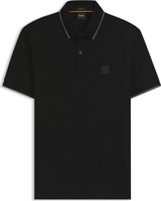 Hugo Boss Passertip Poloshirt kurzarm schwarz (Herren)